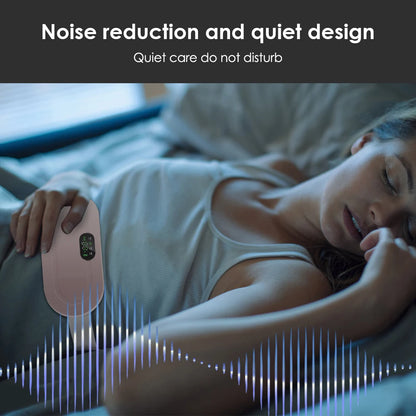 CrampReliva™ Rechargeable Heating Belt for Menstrual Cramps – Soothing Vibration for Waist, Stomach & Abdomen